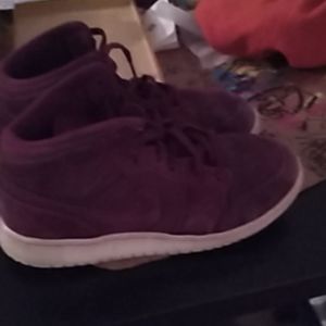 Jordans mixed with Nikes